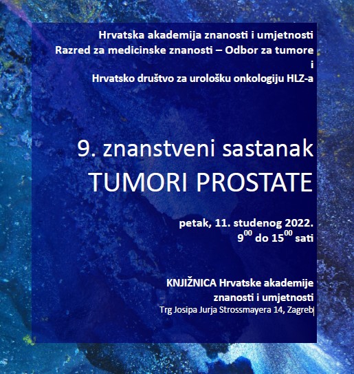 9. znanstveni sastanak Tumori prostate