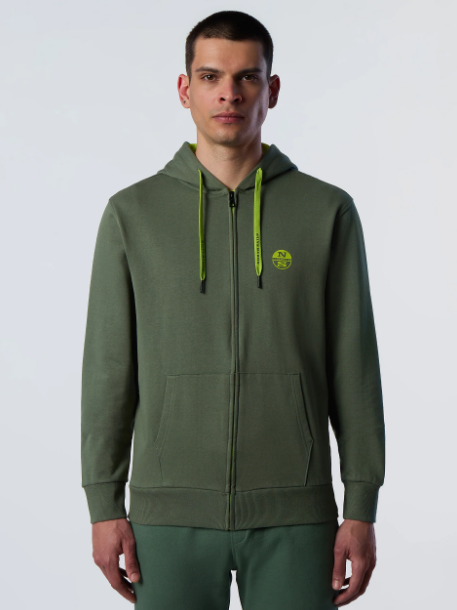 North Sails muška zip majica s kapuljačom North Sails muška zip majica s kapuljačom