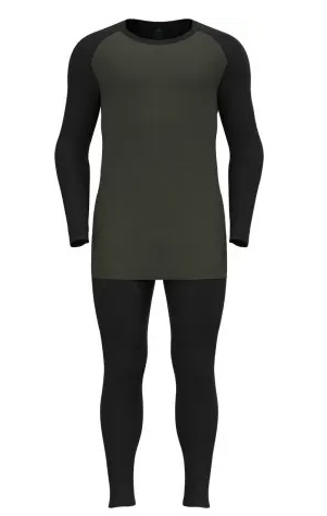 Odlo set muški podveš Active Warm Eco. zeleni