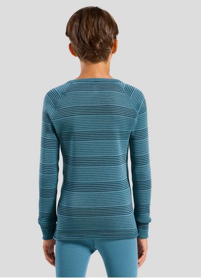 Odlo set dječji podveš Active Warm Eco blue