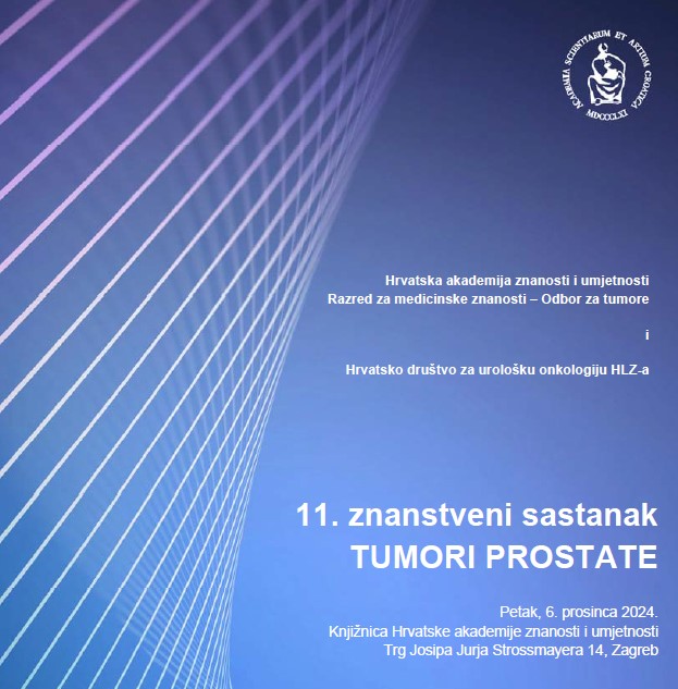11. Znanstveni sastanak Tumori prostate 11. Znanstveni sastanak Tumori prostate